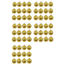 60-Piece Mirror Disco Decoration, Party or DJ Lighting Effects, Home Decoration, Stage Props (2 Inches, Gold)