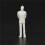 1:50 White Figures Architectural Model Human Scale HO Model Plastic Peoples,50 Pieces 4