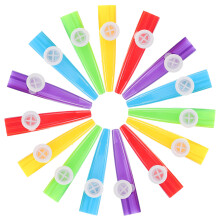 15St Plastic Kazoo Set Voor Muziekspel En Creativiteit