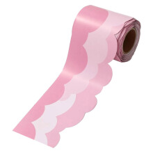 1Rol Flexibele Roze Wolk Voor Bulletinbord En Klaslokaal