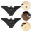 6St Metalen En Plastic Stropdas Clips , En Stevig 6