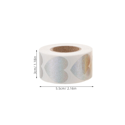 2St Elegante Hartstickers Zelfklevend Voor En Bruiloft 1