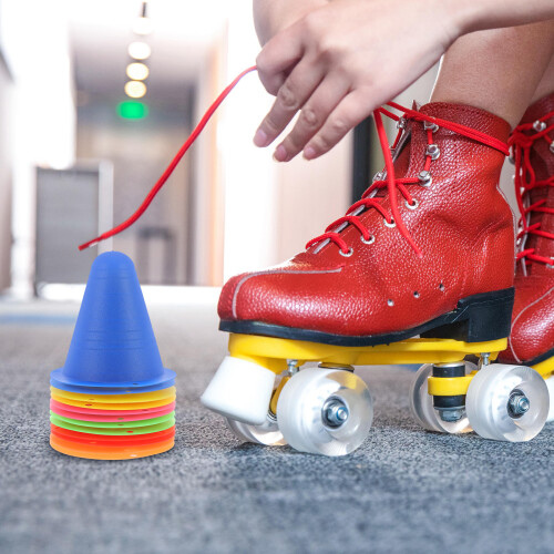 12St Stapelbare Pe Cones Voor Voetbal En Basketbal Training 2
