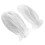 2St Wit Tule Puff Mouwen Aanvullingen Bruidsjurk 11