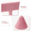 3St Fluwelen Oorbellen Display Roze Compact Organizer Retail 5