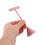 3St Fluwelen Oorbellen Display Roze Compact Organizer Retail 7