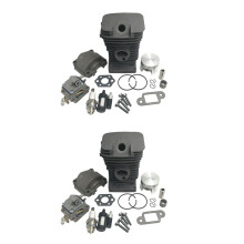 38mm Engine Motor Cylinder Piston Crankshaft for MS170 MS180 018 Chainsaw 2SET