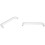 50X Door Drawer Pull Knob Cabinet Handle Hardware - Matte Silvery 3