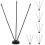 6Sets Universele Vlaggenhouder Met Stabiele Plastic Voet 5