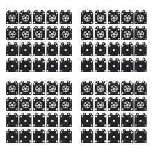 80Pcs 2500 3800 4500 5200 5800 Chainsaw Carburetor Repair Parts Metering Diaphragm Gaskets