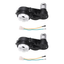 3X 570 Children's Electric Car High-Speed Gearbox Motor 12V 27000Rpm Motor with Gear Box Children's Bicycle Suv Parts