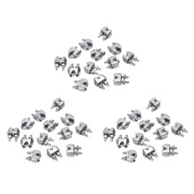 36Pcs de 2mm 1/16 Pouces de Clip de Fixation de Cable en Acier Inoxydable