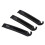 6x Leviers Detachable de Roue de Pneus de Velo Noir 4