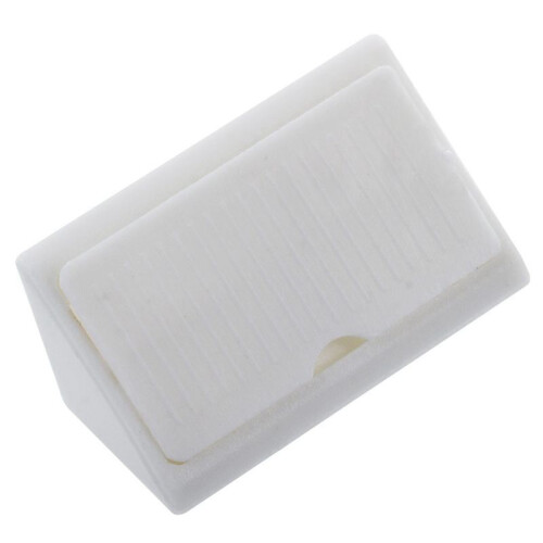 Furniture Cabinet Fastener Corner Braces Angle Brackets White 20Pcs 2