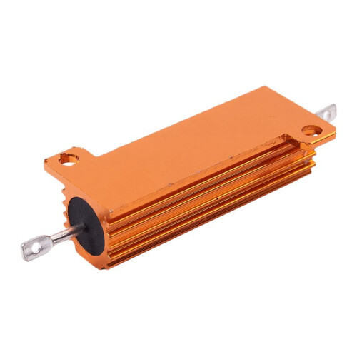 5X Plaque or Aluminium Resistor Resistance 100W, 1 Ohm 1R 1