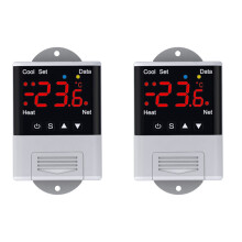 2X Wireless Wifi Temperature Controller Thermostat AC110-220V DTC1201 NTC Sensor Digital Display APP Control