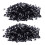 2000X Terminale Crimpato Pre-Isolato E1008 18Awg 1,0mm2 Argento Nero 1