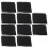 1000 x Adjustable Black Nylon Cable Tie L 15cm 1