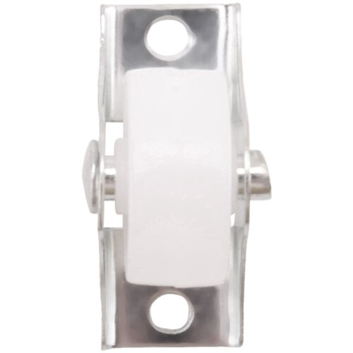 20 Pcs White Plastic 25mm Diameter Furniture Replacement Caster Wheel 1