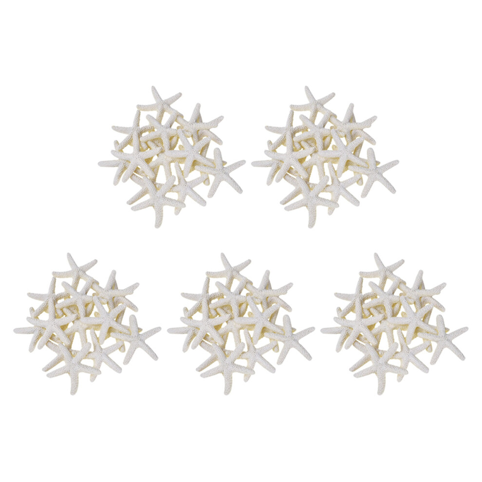 75 Pieces Creamy-White Pencil Finger Starfish For Wedding Decor, Home Decor And Project 6033391803015