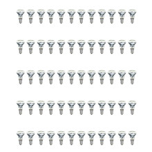 Replacement Lava Lamp E14 R39 30W Spotlight Screw in Light Bulb Clear Reflector Spot Light Bulbs Lava Incandescent 60Pcs