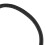 4X 25-Ft-Polyethylenschlauch mit Geteiltem Drahtwebstuhl und Schwarzer HüLse 4