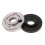 12Pcs Lock Nuts Flange for  9523 Nut Inner Outer Kit Angle Grinder Tool 2 Specifications-Toothless, Toothed 6