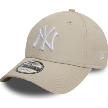New Era Mens 9FORTY New York Yankees Baseball Cap - Light Beige - OSFM