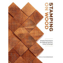 Stamping on Wood by Katja Falkenburger Hardcover Book