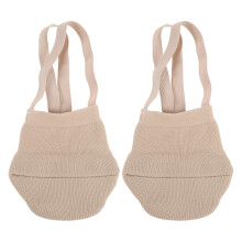 1Paar Nonslip Ballet Dames, Halfvoet Pilates En Yoga