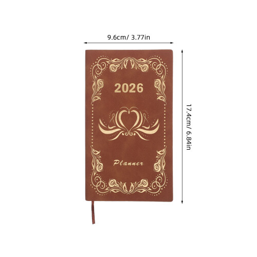 1a6dailyplanner Compacte Agenda Met Maand- En Weekindeling 2026 1