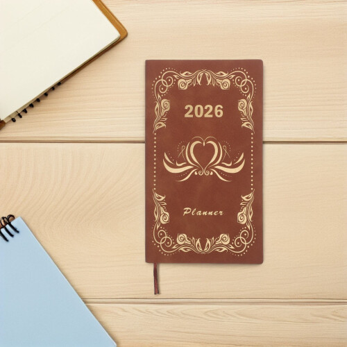 1a6dailyplanner Compacte Agenda Met Maand- En Weekindeling 2026 2