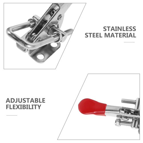 2St Rvs Toggle Latch Met Geluidsarme Sluiting