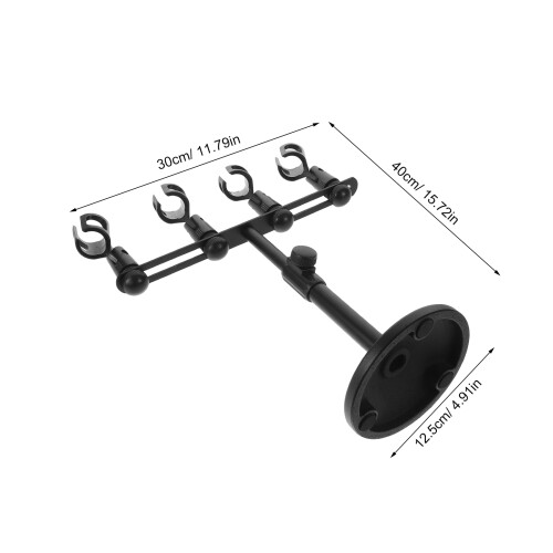 4Arm Professionele Microfoonstandaard Met Ruimtebesparend Design 1
