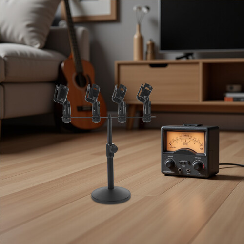 4Arm Professionele Microfoonstandaard Met Ruimtebesparend Design 2