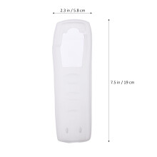 1Silicone TV Afstandsbediening Hoes Transparant Waterdicht