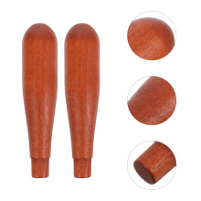 4St Theepot Handvatten Set Antislip Met Natuurlijke Houtnerf