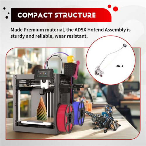 For Flashforge AD5X Hotend 3D Printer Parts -for Enhanced Printing Performance 2