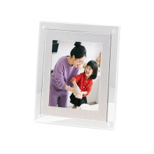 WIFI Acrylic Digital Photo Frame 10.1Inch Display IPS Screen 32G Memory Porta Retrato Digital EU Plug
