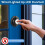 Door Bell Button, Metal Round Doorbell Button Wired Lighted  LED Door Buttons Replacement Solid Iron Doorbell 3
