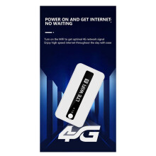 150Mbps Mobile WiFi 6 Hotspot with SIM Card Slot Wireless Broadband Pocket WiFi Router for -the-Go Internet Access