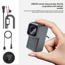 Dual 2K Action Camera FHD Video IP67 Waterproof WiFi Thumb Camera Sport Action Camera Helmet Motorcycles Dual Record Cam