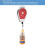 Retractable Spring Balancer Tool Holder Hanging Equipment 6.6-11lbs (3-5kg) Red for Assembly- with Fitting Accessory 2
