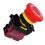 22mm LA36M Emergency Stop  Lockable Push Button 1NC Red Mushroom  E-Stop Switches  Off VaneAims 2