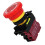 22mm LA36M Emergency Stop  Lockable Push Button 1NC Red Mushroom  E-Stop Switches  Off VaneAims 4
