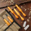 5 Pcs Carving Tools Set - Triangular Linoleum & Wood Carving Knifes Chisel V Shaped Tools for Linocut Printmaking 4