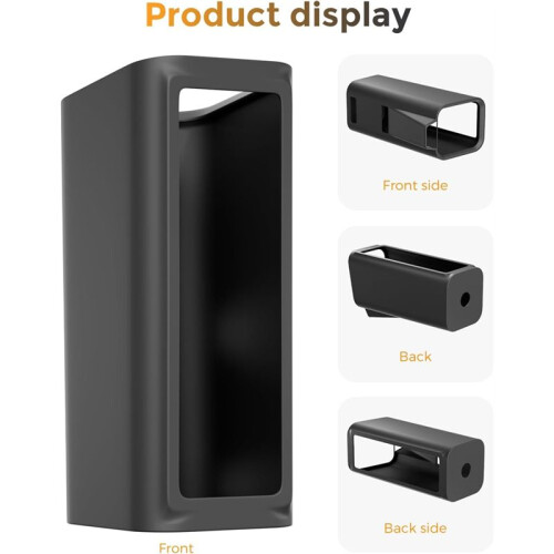 For  S3 Pro Camera Case, Waterproof Silicone Case for  Security Security Camera (2-Black) 2