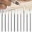 10PCS Wood Carving Tools for Rotary Tool, 1/8In Shank Woodworking Tools Rotary Tool Bits Compatible for Carving Drilling 1