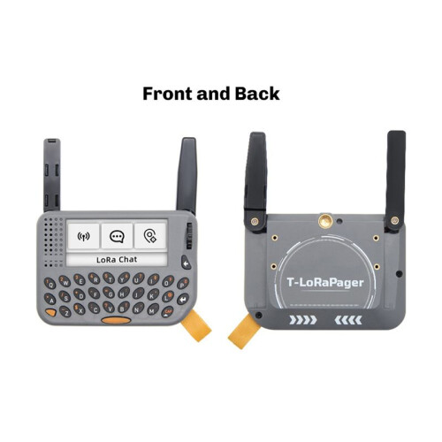 Meshtastic T-Lora Pager ESP32-S3 GPS LoRa SX1262 Wireless RF Module Dual-Mode RFID/NFC RTC GNSS Al Programmable AIoT A 2