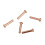 500 Pcs 5/64Inch x 25/64Inch Round  Copper Solid Rivets Fasteners 2